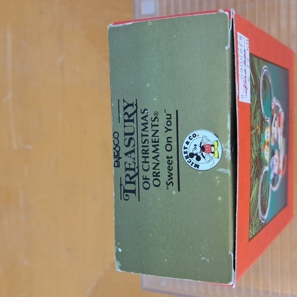 Vintage 1995 Disney Sweet on You Mickey & Minnie Mouse Christmas ornament - Picture 7 of 7
